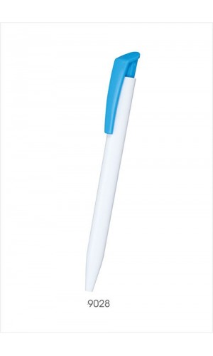 sp  plastic pen colour white blue